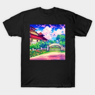 Anime Style Landscape T-Shirt